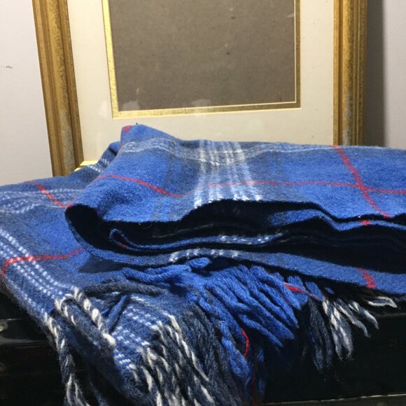 VINTAGE HIGHLAND HOME INDUSTRIES ALL WOOL THROWS SIZE 48 x 52 - Picture 3 of 8